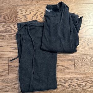 Victoria’s Secret Cozy Dark Charcoal Loungewear Set